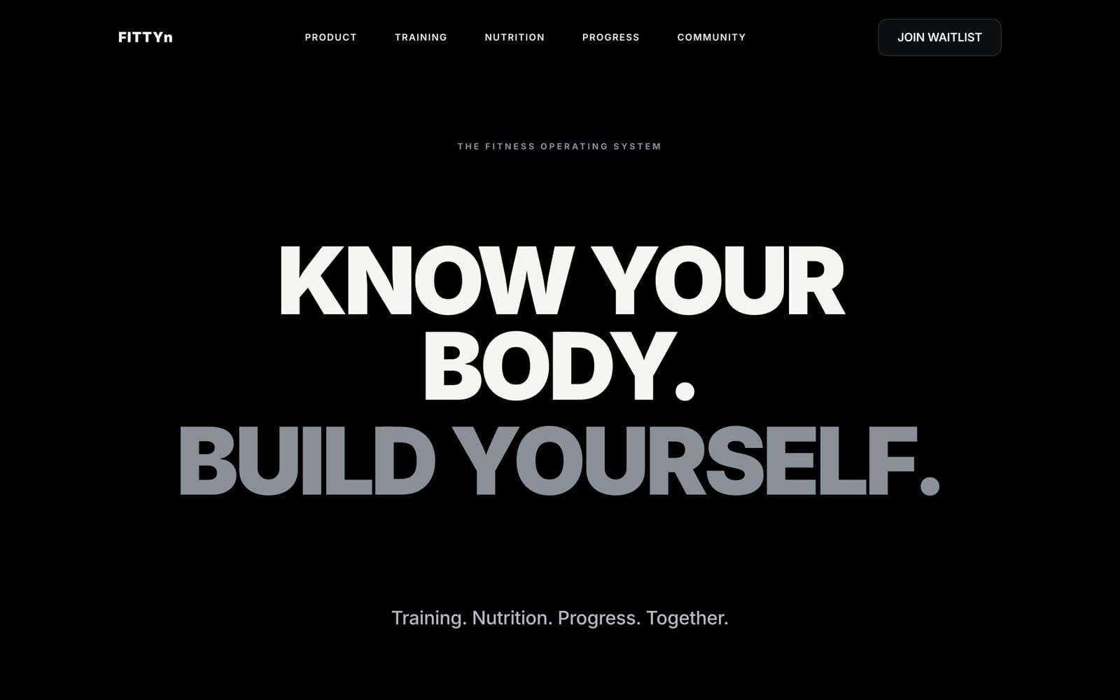 FITTYn — homepage